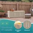 CRO Decor Resin Three-door Shoe Cabinet -Blank