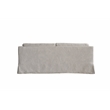 CRO Decor Fabric Upholstered Generous Seating Modern Living Room Sofa in White