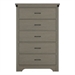 Gray/5-drawer