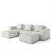 White/3-seater & 2 foorest