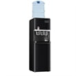 Silver Stainless Steel 4-in-1 Water Dispenser with Built-in Ice Maker