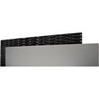 Best Master Romania Poplar Wood Cal King Platform Bed in Black/Zebra Gray