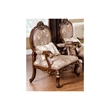 Best Master Winfrey 3-Pc Solid Wood and Chenille Living Room Set in Cherry