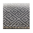 Best Master Republic Polyester Fabric Upholstered Acent Chair - Taupe/Light Gray