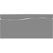 Best Master Leon Poplar Wood Eastern King Platform Bed in Gray With Silver Base