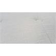 Best Master Fabric Upholstered Square Accent Bench in Neutral Gray/Nail Heads