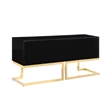 Vibrance Black Wood Modern Sideboard