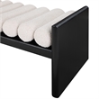 Magnus Black Wood Bedroom Big Bench