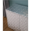 Genova Metallic Silver Wood Sideboard