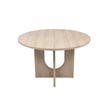 Best Master Furniture Camden 5-Piece Modern Light Oak Round Dining Set