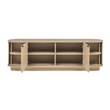 Best Master Furniture Halcrest Mid-Century TV Stand (Light Oak)