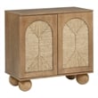 Best Master Furniture Cyrus 2-Door Accent Cabinet (Brown)