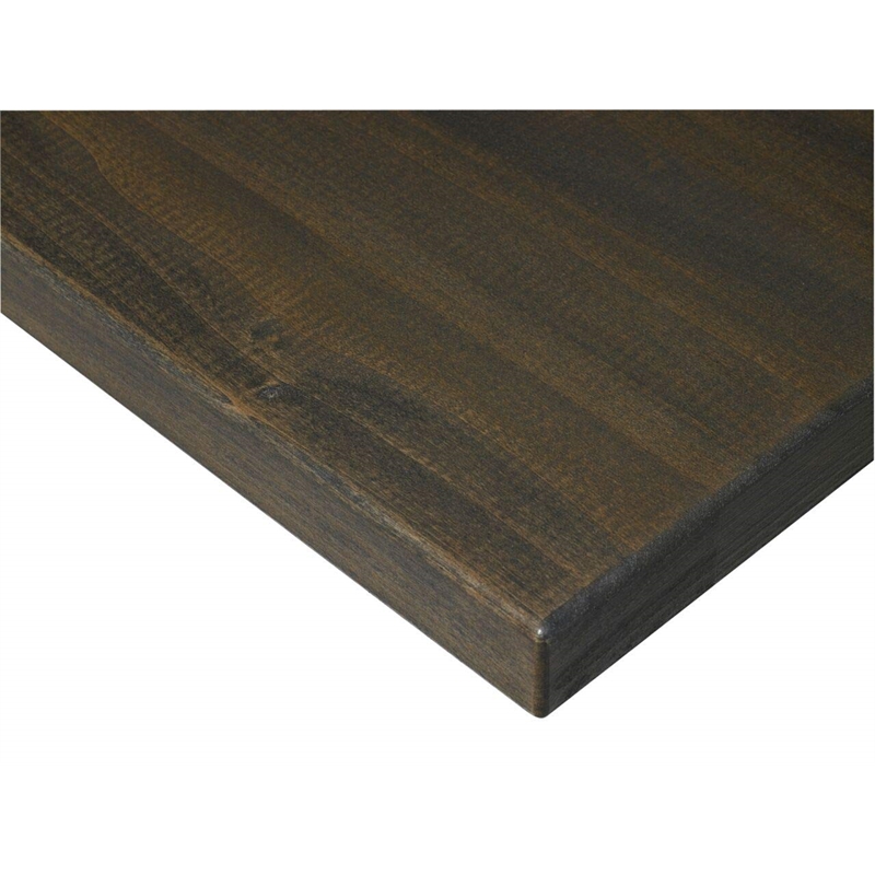 KFI Midtown 3' x 9' Wood Top Bar Height Conference Table in Espresso