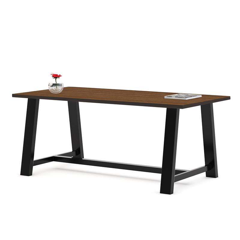 KFI Midtown 3.5 x 6 FT Conference Table - Walnut - Standard Height