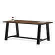 KFI Midtown 3.5 x 6 FT Conference Table - Walnut - Standard Height