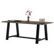 KFI Midtown 3 x 7 FT Conference Table - Studio Teak - Standard Height