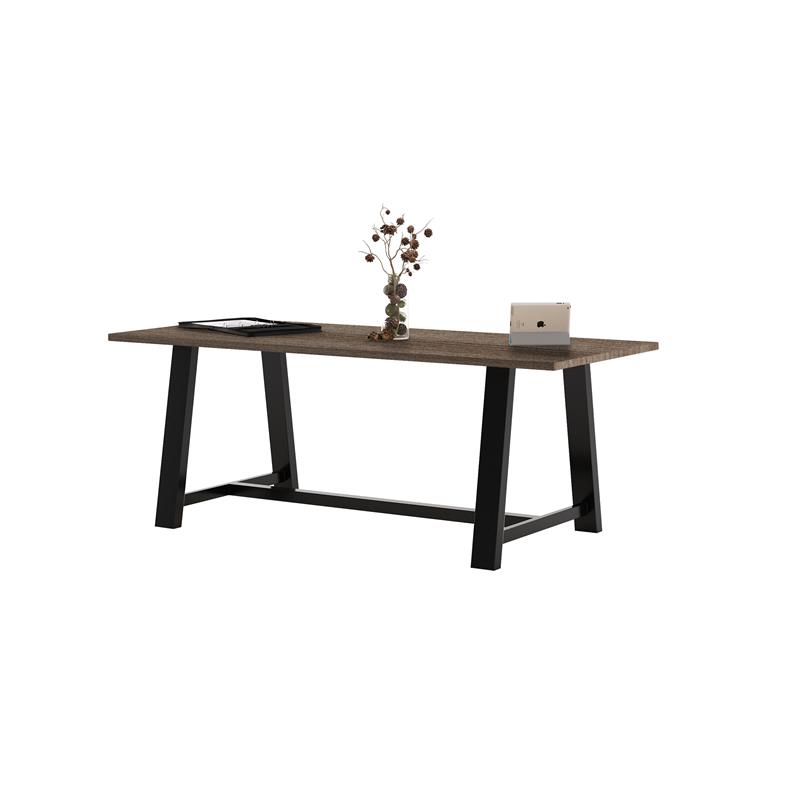 KFI Midtown 3 x 7 FT Conference Table - Studio Teak - Standard Height