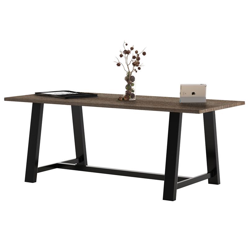 KFI Midtown 3.5 x 7 FT Conference Table - Studio Teak - Standard Height