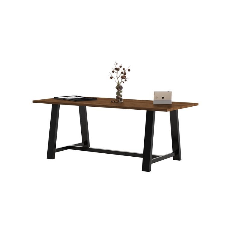 KFI Midtown 3.5 x 7 FT Conference Table - Walnut - Standard Height