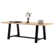 KFI Midtown 3.5 x 8 FT Conference Table - Maple - Standard Height