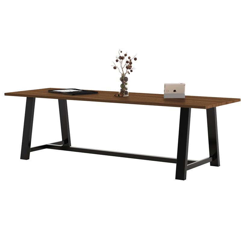 KFI Midtown 3.5 x 9 FT Conference Table - Walnut - Standard Height