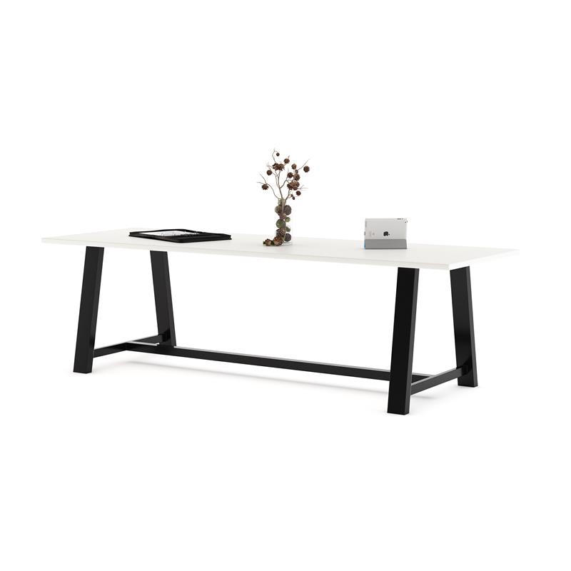 KFI Midtown 3.5 x 9 FT Conference Table - White - Standard Height