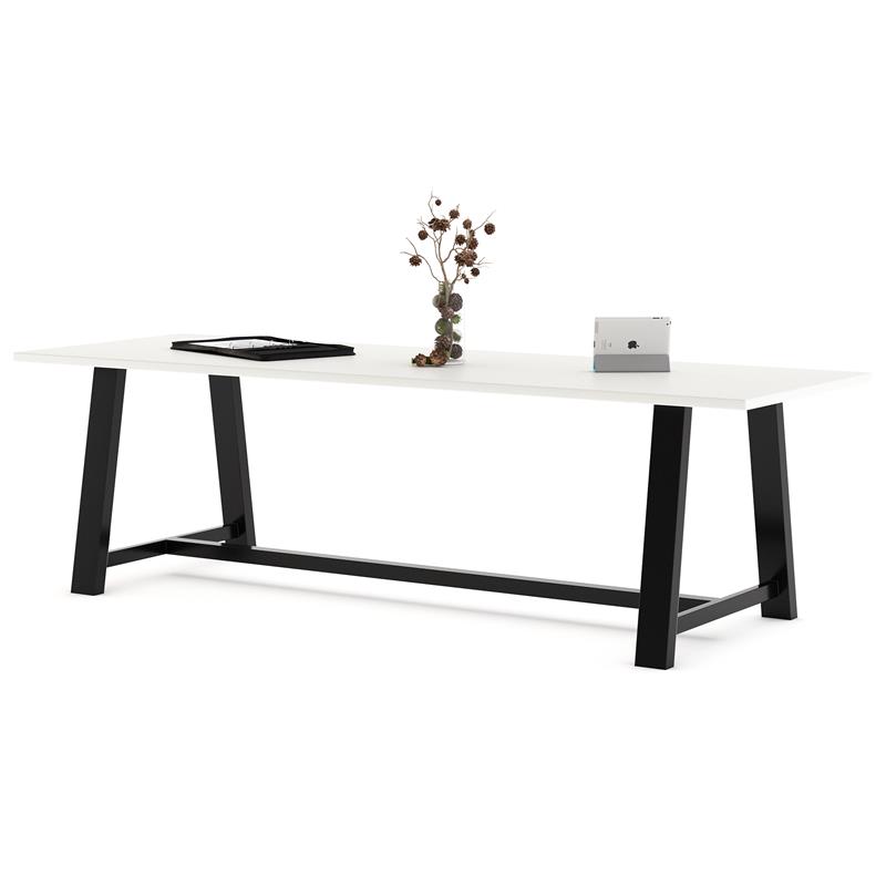KFI Midtown 3.5 x 9 FT Conference Table - White - Standard Height