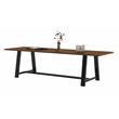 KFI Midtown 3.5 x 10 FT Conference Table - Walnut - Standard Height