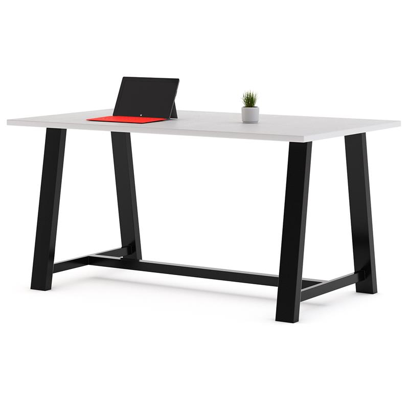 KFI Midtown 3.5 x 6 FT Conference Table - White - Standard Height