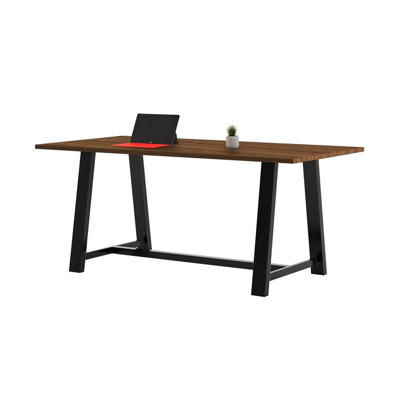KFI Midtown 3 x 7 FT Conference Table - Walnut - Standard Height