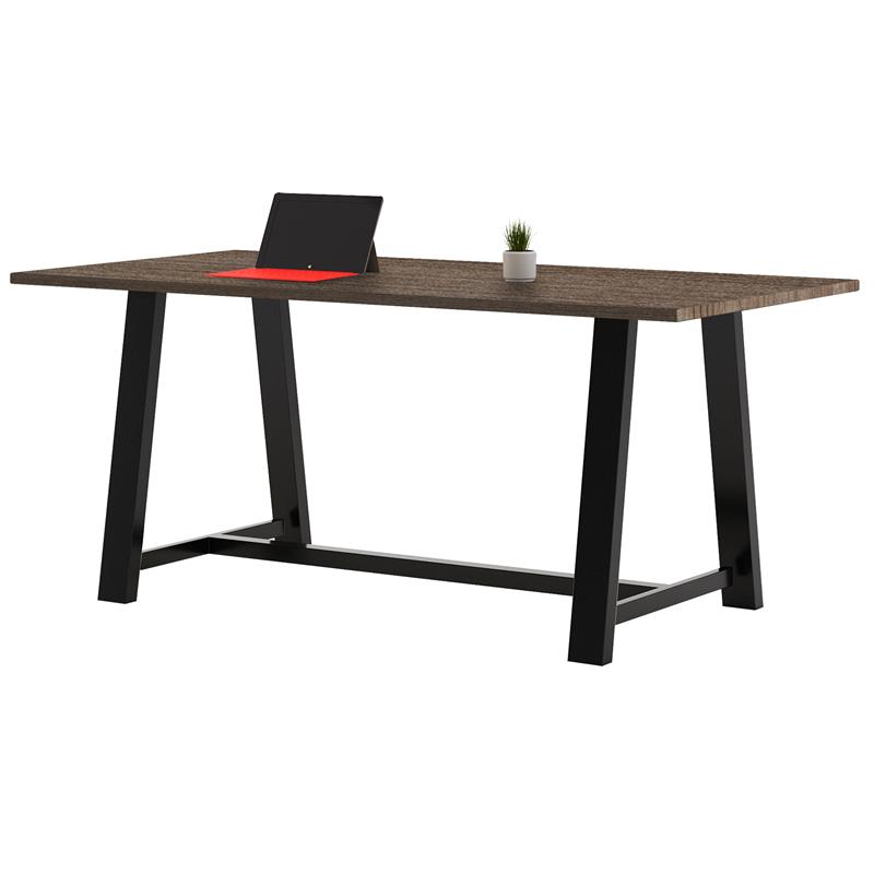 KFI Midtown 3.5 x 7 FT Conference Table - Studio Teak - Standard Height