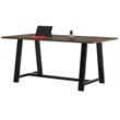 KFI Midtown 3.5 x 7 FT Conference Table - Studio Teak - Standard Height