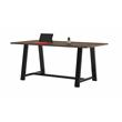 KFI Midtown 3.5 x 7 FT Conference Table - Studio Teak - Standard Height