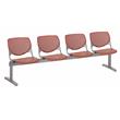 KFI KOOL 4 Seat Reception Bench - Coral Seats & Backs