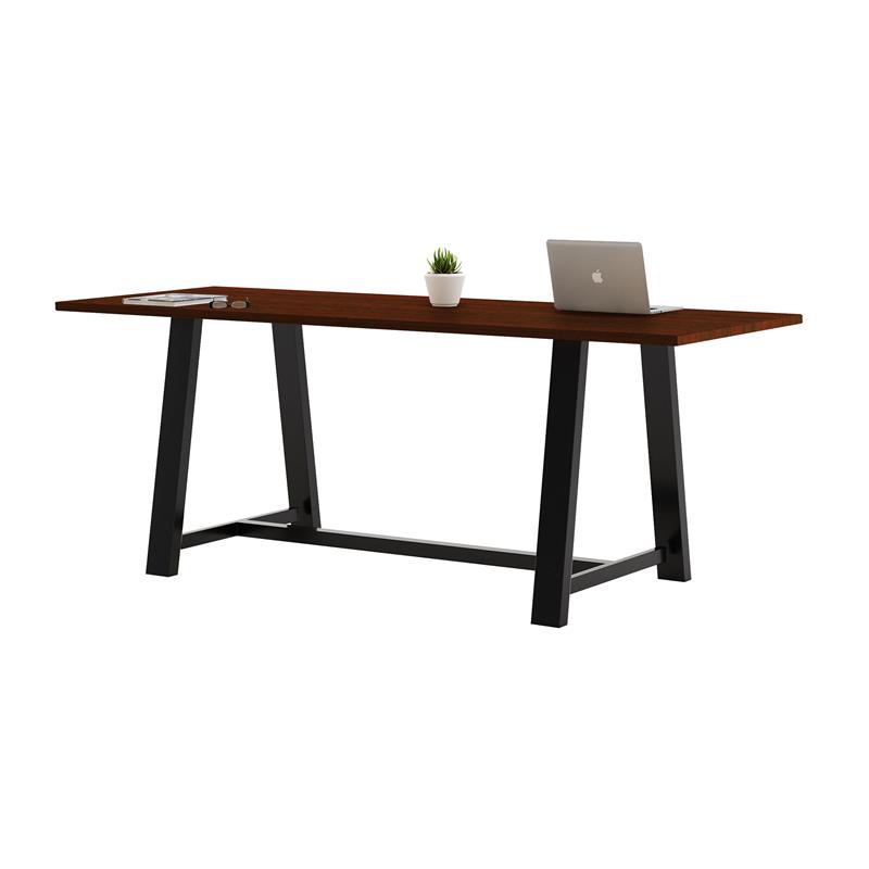 KFI Midtown 3.5 x 8 FT Conference Table - Mahogany - Standard Height