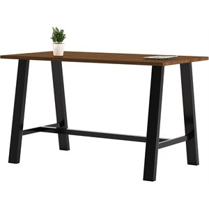 KFI Midtown 3.5 x 8 FT Conference Table - Mahogany - Bistro Height