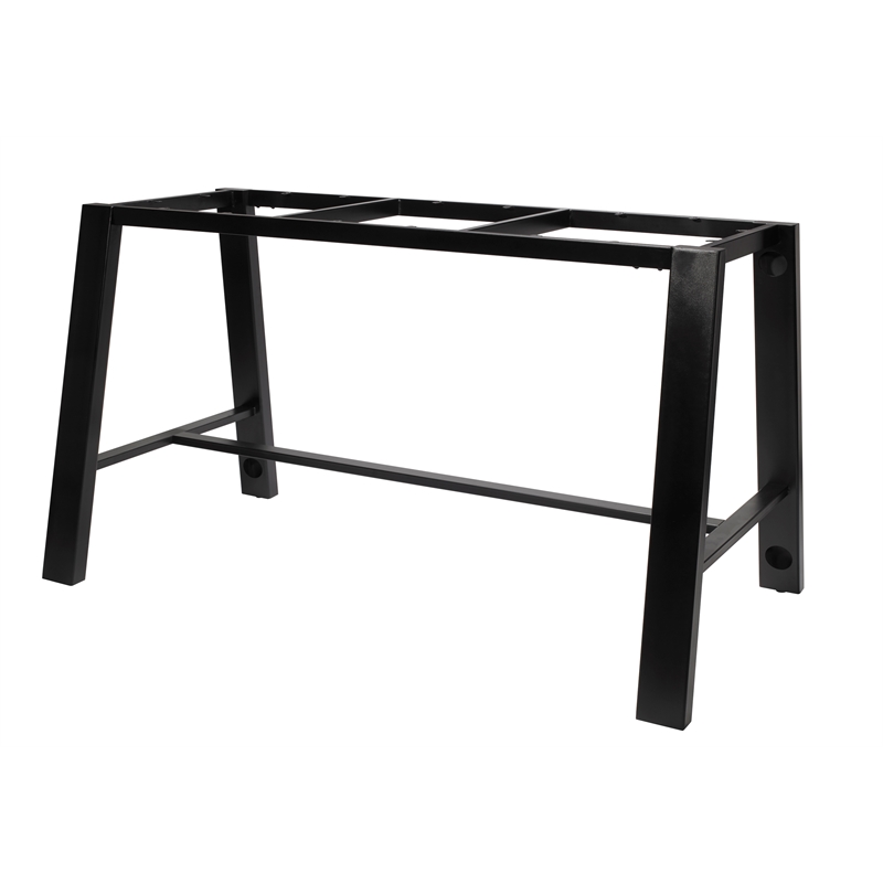 KFI Studios Midtown Bistro Dining Set - Teak Top - Lime Green Chairs
