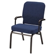 KFI Big and Tall Guest Chair - Tested for 500 lbs - Navy