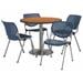 Navy-Medium Oak