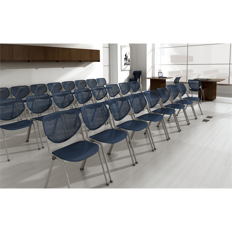 KFI KOOL Stack Chair - Navy