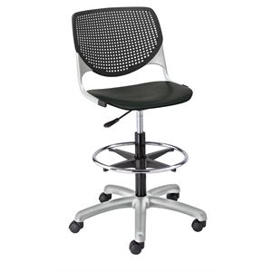 KFI KOOL Drafting Stool - Black