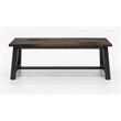 KFI Studios Midtown Dining Bench - Barnwood