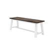 KFI Studios Midtown Dining Bench - Barnwood