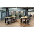 KFI Midtown 3 x 7 FT Conference Table - Natural - Counter Height