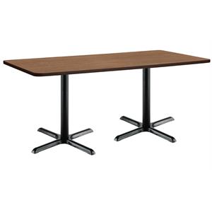 KFI Mode 36&quot x 72&quot Conference Table - Cherry - Black X Base - Standard Height