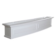 Mayne Nantucket 5ft Weatherproof Traditional Plastic Window Box in White