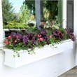 Mayne Yorkshire 7ft Weatherproof Traditional Plastic Window Box in White
