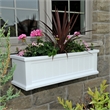 Mayne Cape Cod 3ft Weatherproof Coastal Plastic Window Box in White