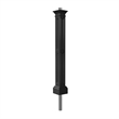 Mayne Liberty Traditional Plastic Lamp Post with Mount in White