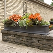 Mayne Fairfield 5ft Traditional Plastic Window Box in Graphite Gray